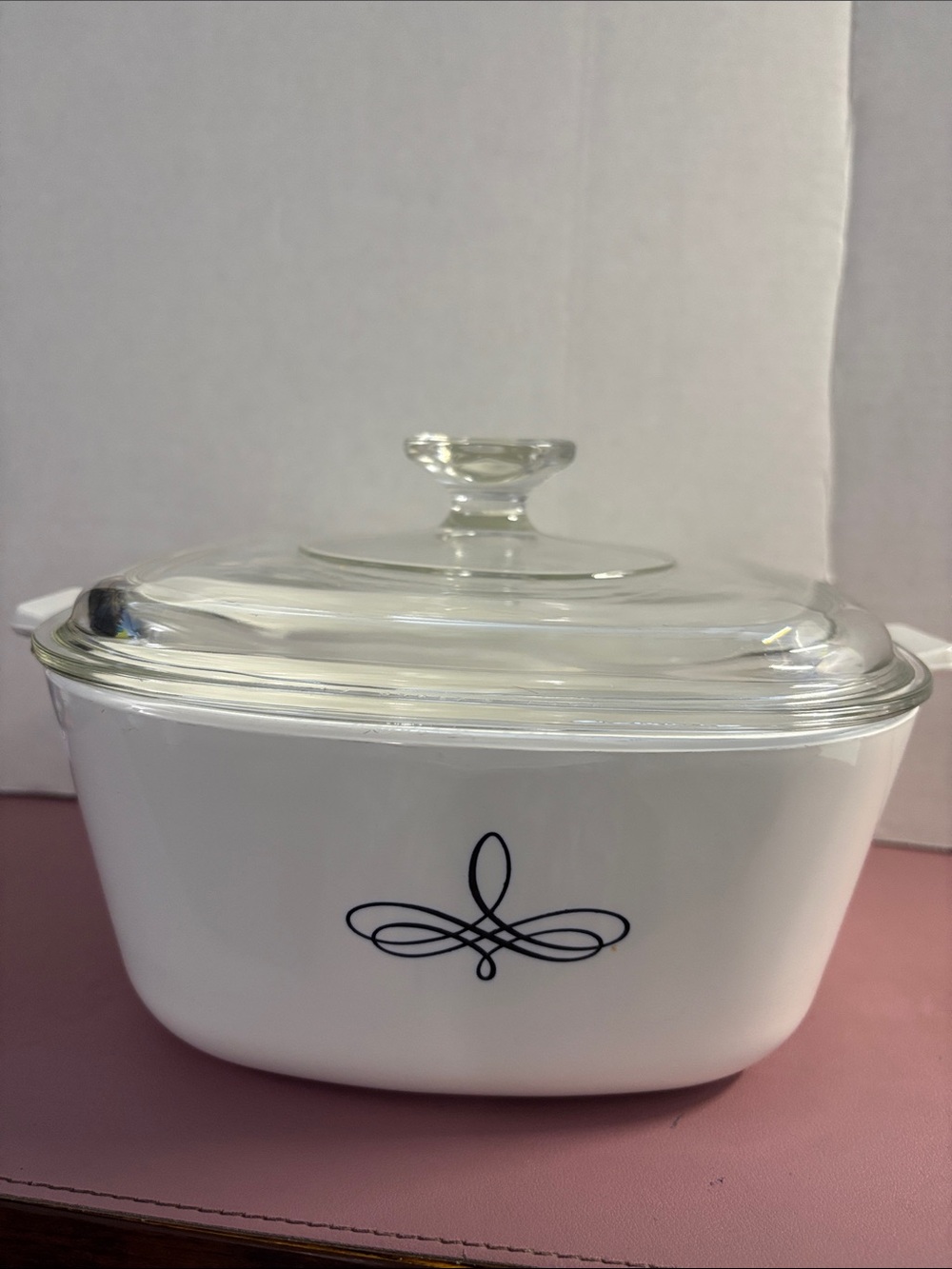 Vintage Corning Ware 2-1/2 quart pyroceram dish